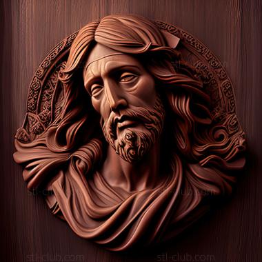 3D model st jesus (STL)